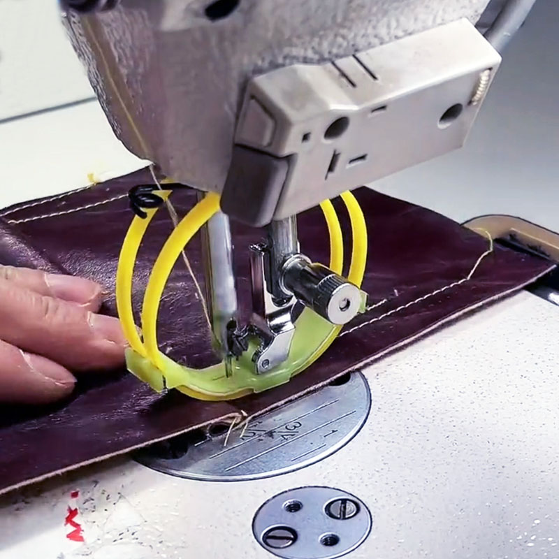 Leather Needle Heavy - Nilon Cincin Ganda Kaki untuk JUKI