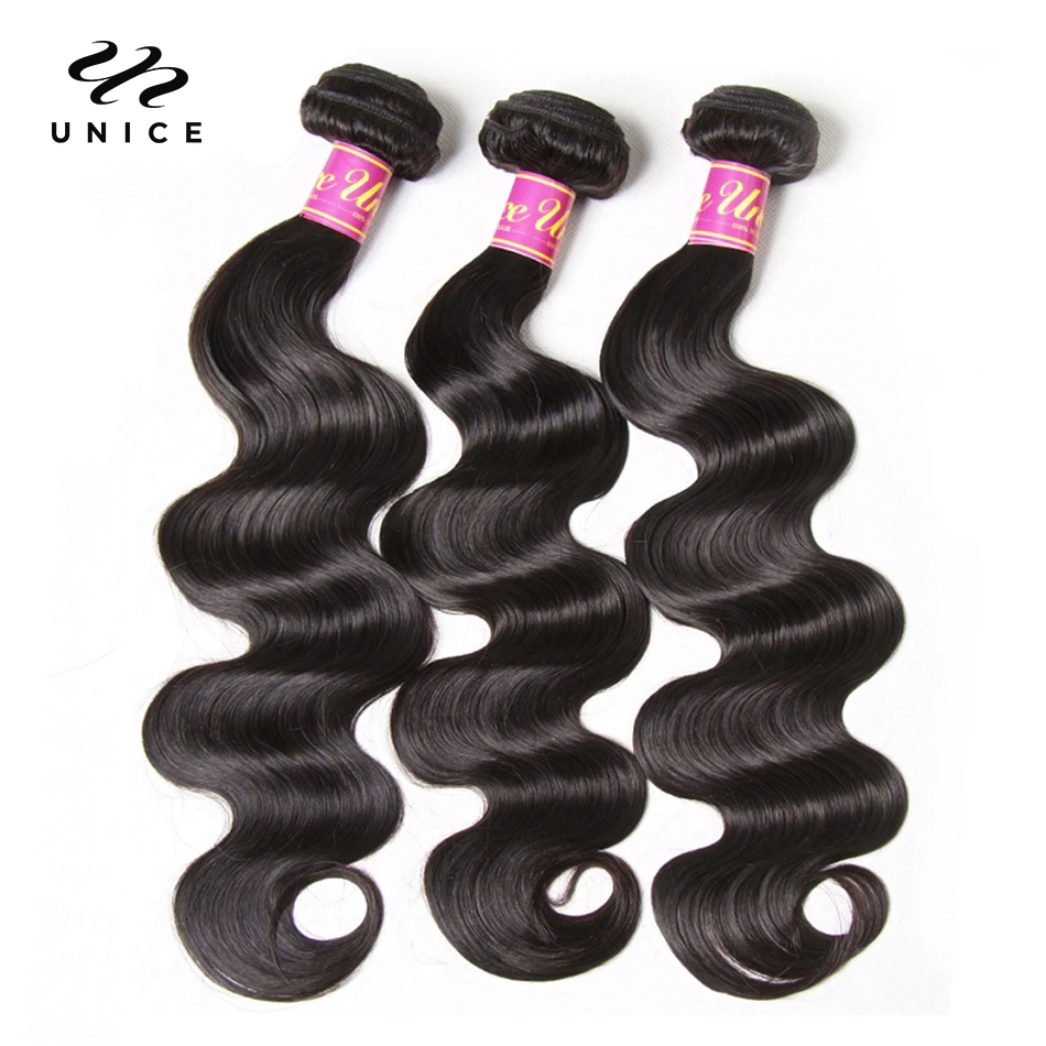 Sewing Technology - Paket Rambut UNice Body Wave Warna