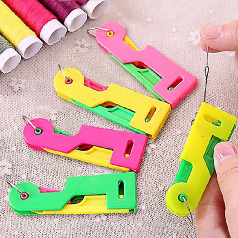 Needle Threader Tool - 1 Buah Alat Jahit Otomatis Berkualitas