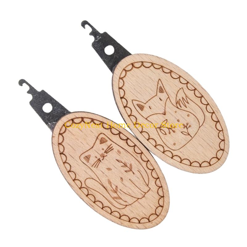 Needle Threader Tool - 92MF 2 Buah Alat Jahit Threader