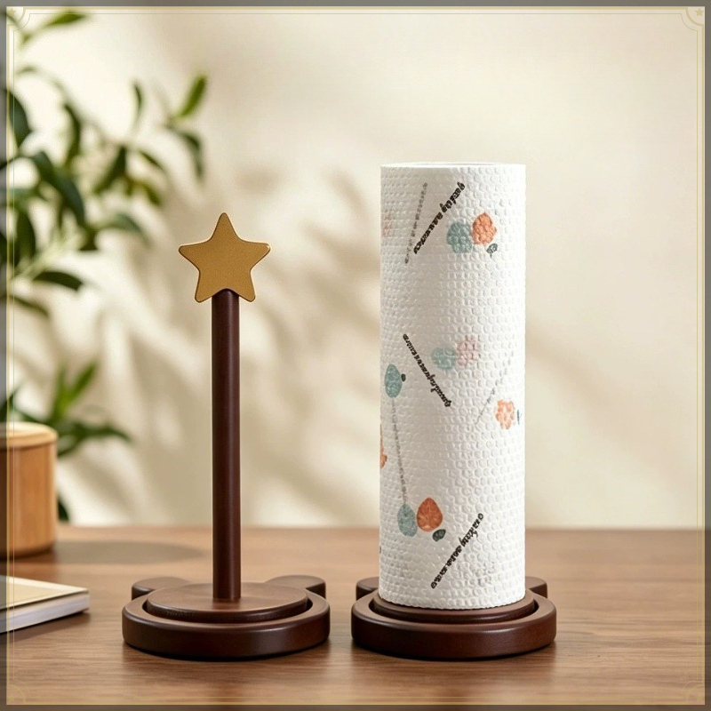 Pattern Tissue Paper - Rak Penyimpanan Tisu Dapur Desain Kreatif