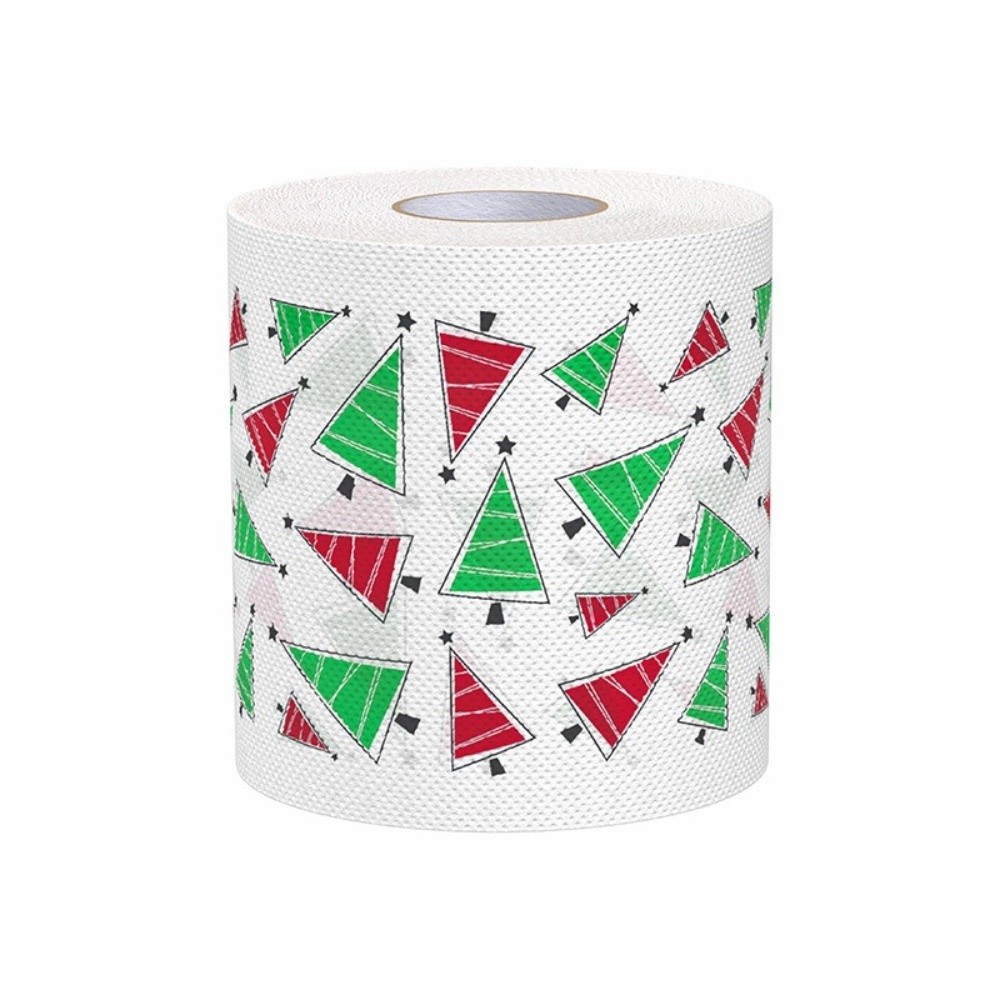 Kertas Toilet Natal Motif Sant - Pattern Tissue Paper ulasan dan harga