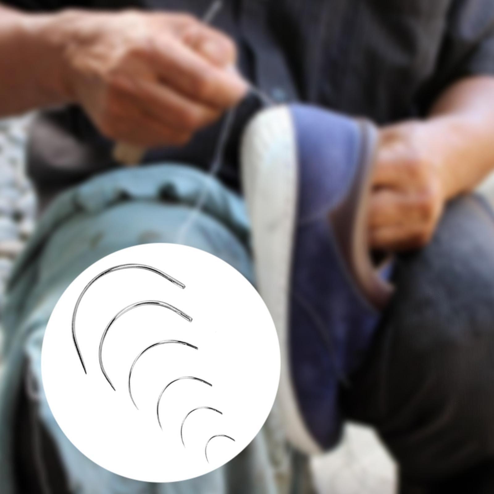 Jarum Jahit Tangan Melengkung, - Leather Needle Heavy ulasan dan harga