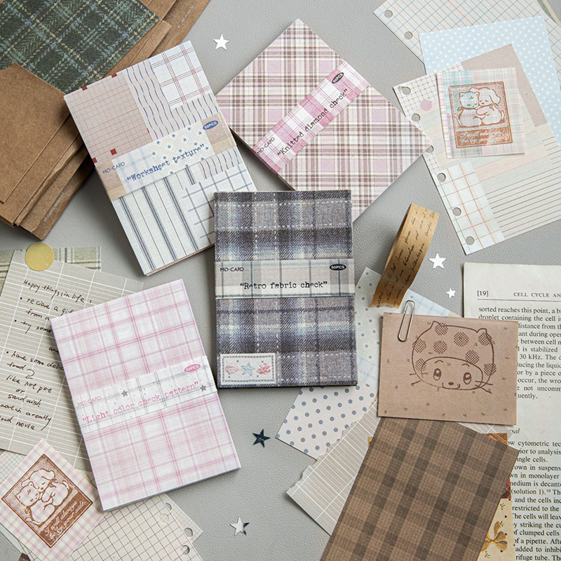 50pcs Kertas Dekorasi Kotak-ko - Pattern Tissue Paper ulasan dan harga