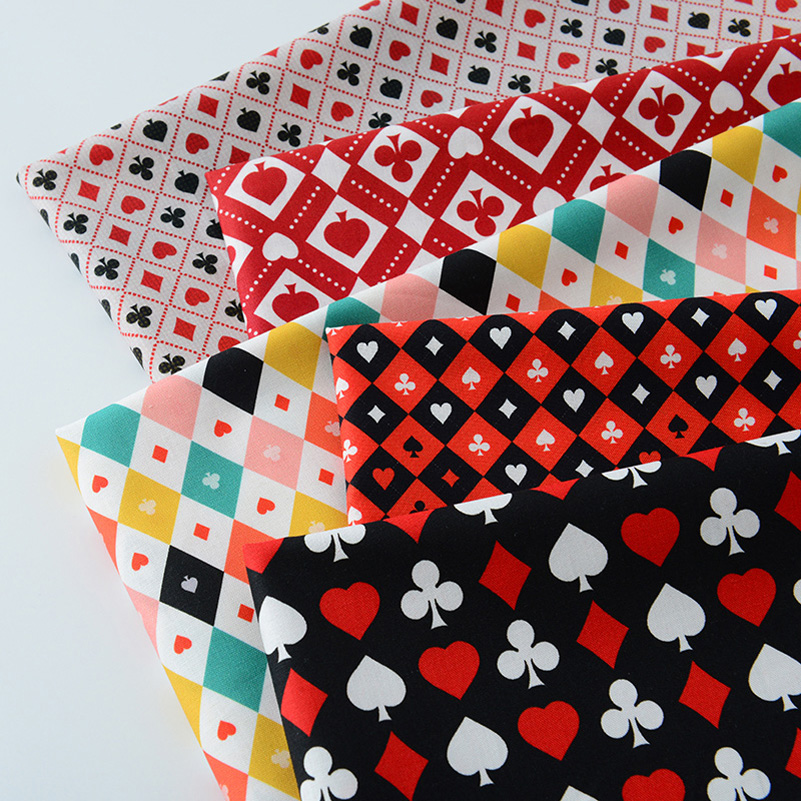 Ins Poker Elemen Katun Kain Ce - Sewing By ulasan dan harga