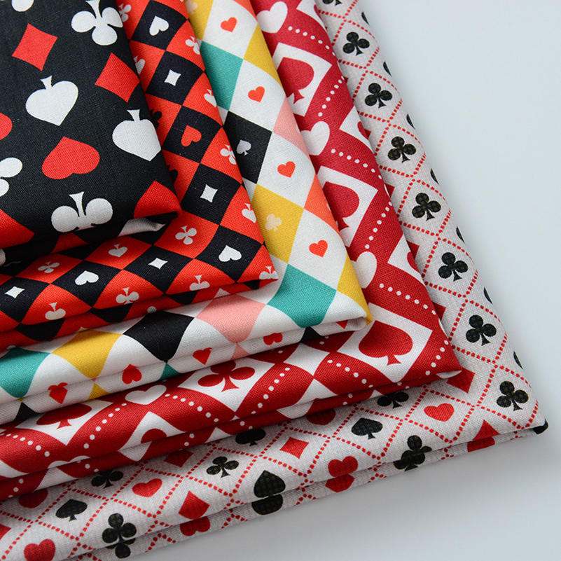 Ins Poker Elemen Katun Kain Ce - Sewing By ulasan dan harga