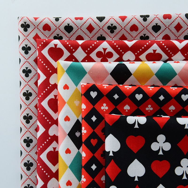 Ins Poker Elemen Katun Kain Ce - Sewing By ulasan dan harga