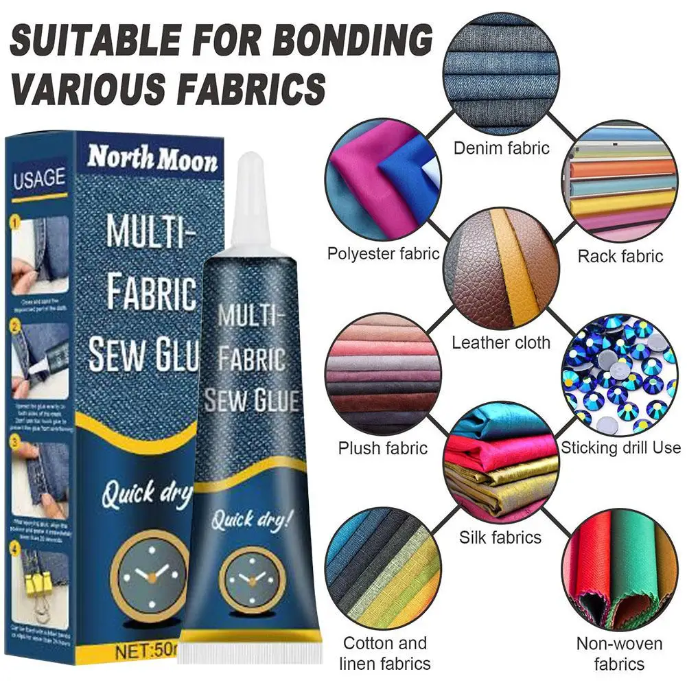 Lem kain 50ml, lem penambal ka - Sewing Technology ulasan dan harga
