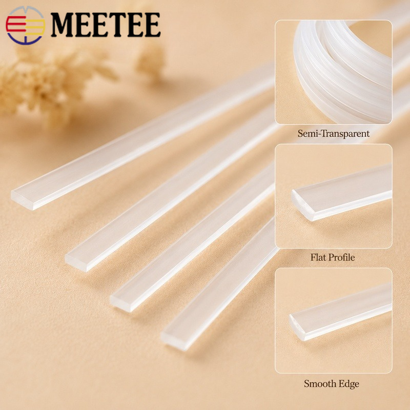 20 Meter 4-12mm Pita Plastik P - Textile Sewing Support ulasan dan harga