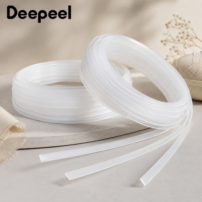 20 Meter 4-12mm Pita Plastik P - Textile Sewing Support ulasan dan harga
