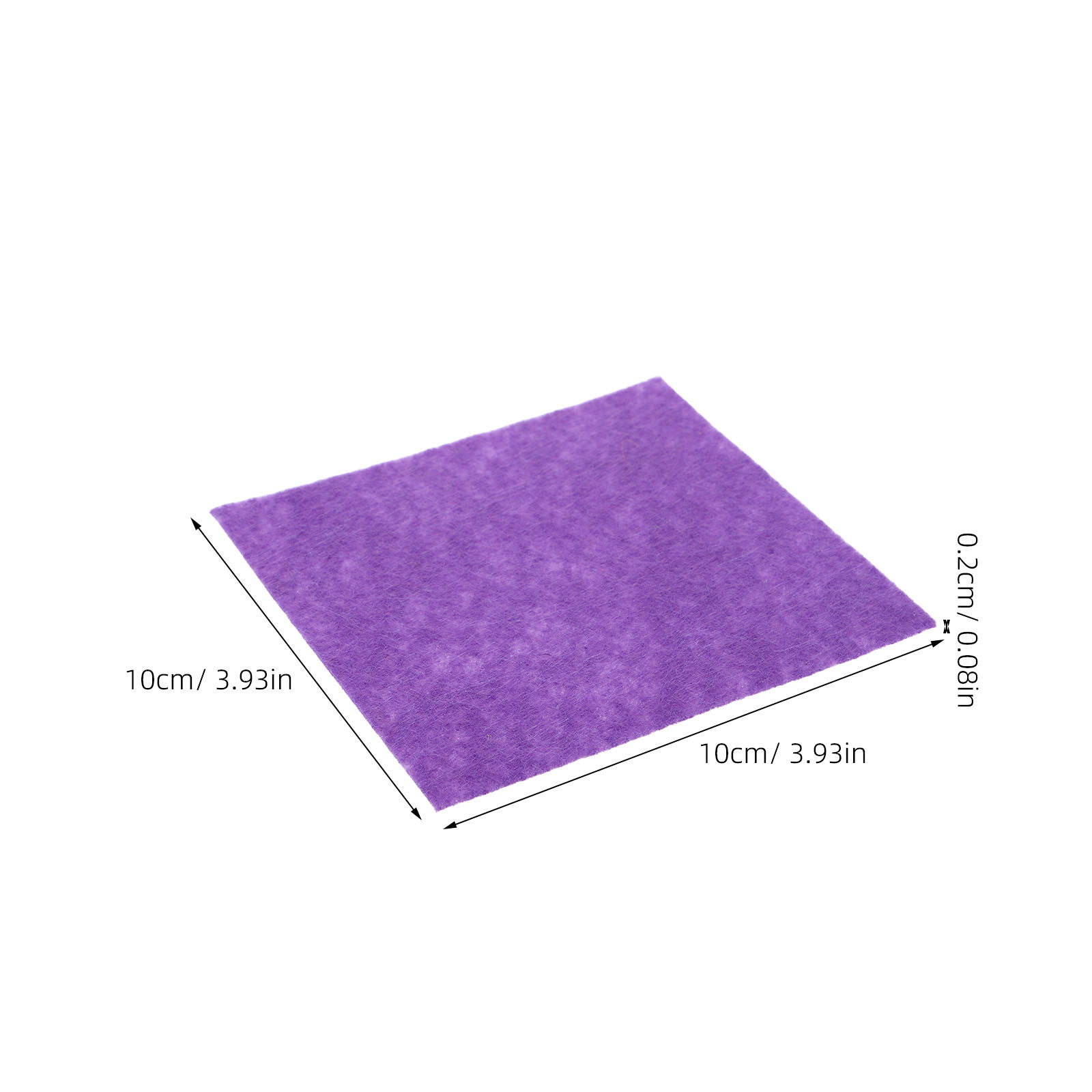 120Pcs Kain Felt Berwarna 10x1 - Sewing Textile Art ulasan dan harga