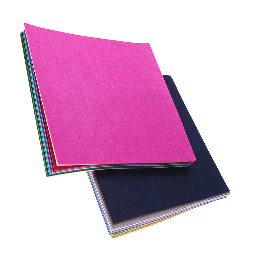 40 Lembar Kain Nonwoven Berwar - Sewing Textile Art ulasan dan harga