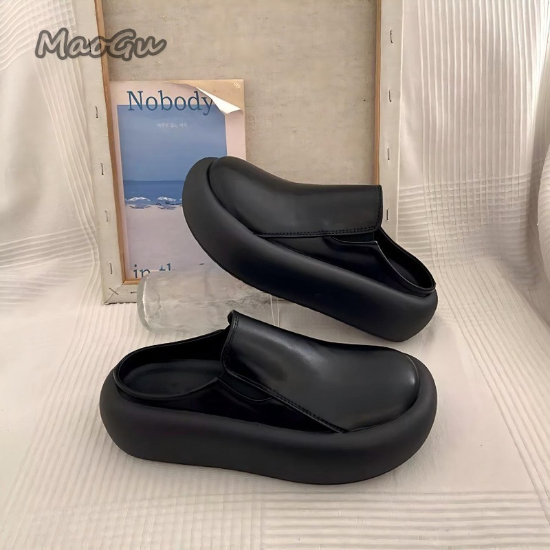 Sepatu Mule Wanita Model Slip  - Sewing House ulasan dan harga