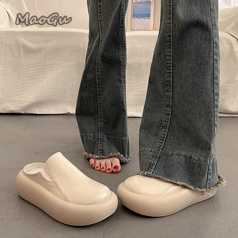 Sepatu Mule Wanita Model Slip  - Sewing House ulasan dan harga
