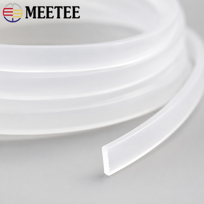 Meetee 10 Meter Plastik Polies - Textile Sewing Support ulasan dan harga